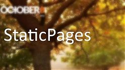 #2 October CMS - Static Pages. Загрузка плагинов 